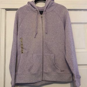 Lavender U.S. Polo Assn. Zip Up Hoodie